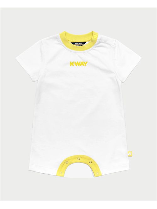 K-way Dottielle baby romper set in jersey K-WAY | K4124VW-E. DOTTIELLEALC